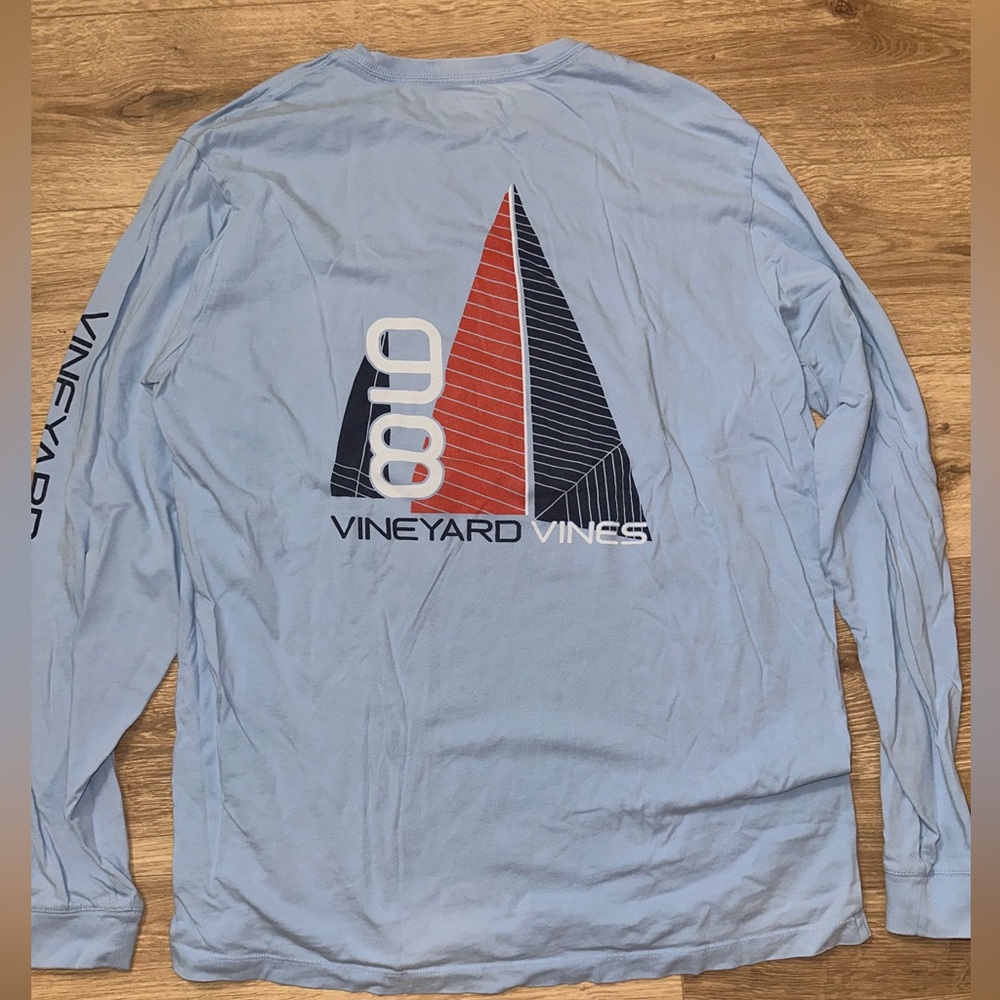 Vineyard Vines - Men’s Long sleeve T Shirt - Large